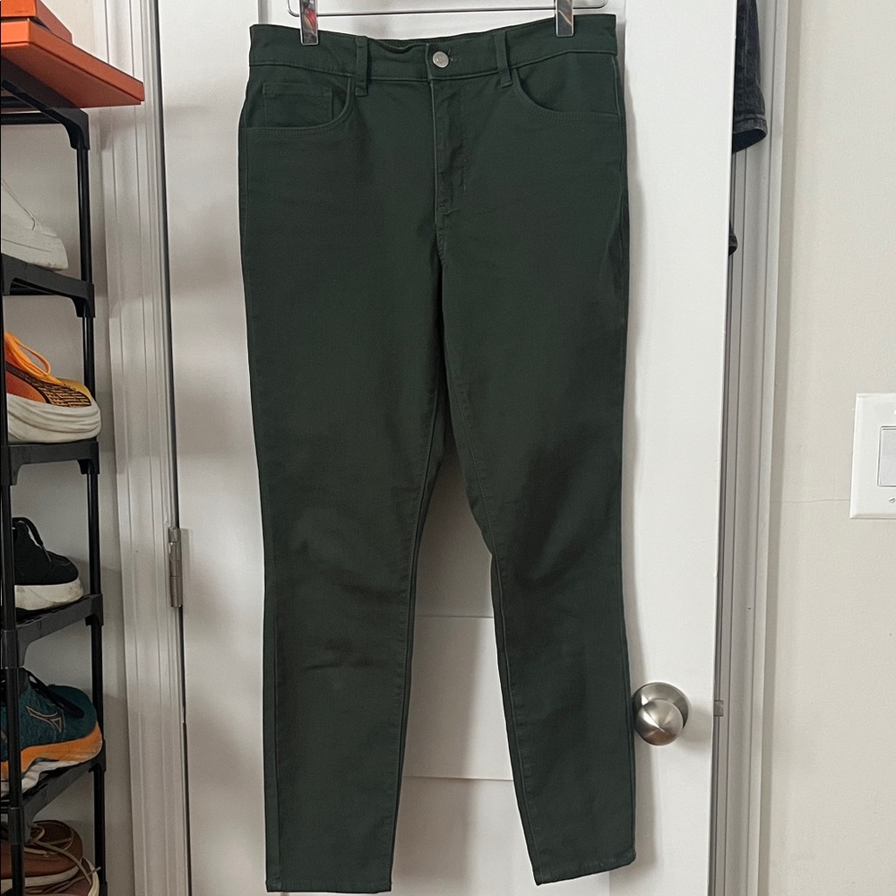 Dark Green Skinny Jeans